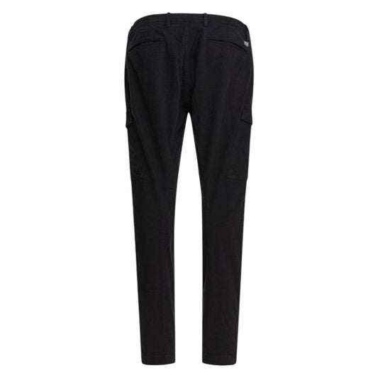 C.P. Company Black Casual Cargo Pants
